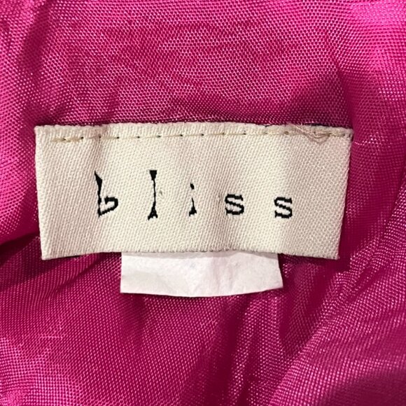 Bliss Zebra Print Skirt w/Pink bead Fringe Size 4 - Picture 5 of 9